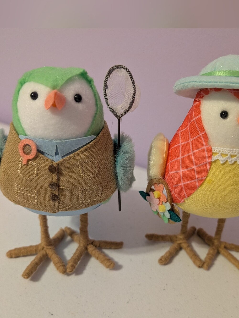 Target Bird Featherly Friends Lot of 2 Spritz Easter 2022 Primrose & Zipp